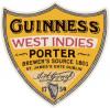 Guinness West Indies Porter etiket